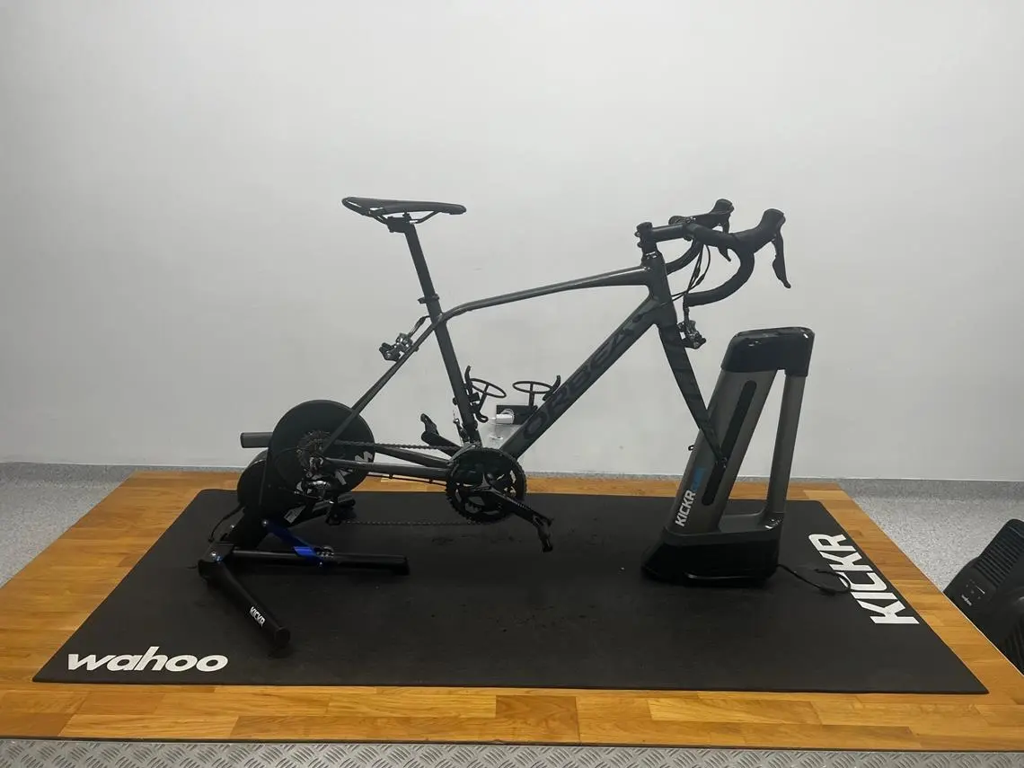 trenażer na bikefittingu.