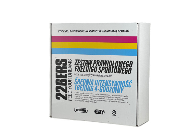 Zestaw prawidłowego fuelingu sportowego 226ERS Średnia Intensywność
