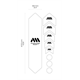 Naklejki ochronne na ramę ALLMOUNTAINSTYLE Frame Guard Basic