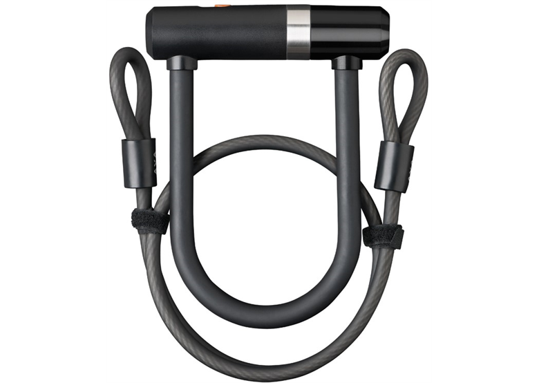 Zapięcie U-lock z linką AXA Newton Mini