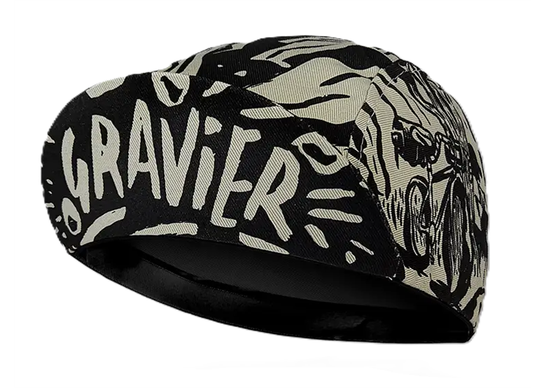 Czapka kolarska z daszkiem BELLO Gravier