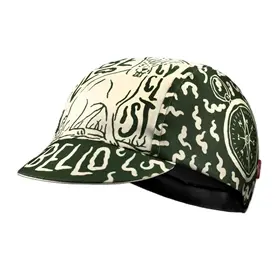 Czapka kolarska z daszkiem BELLO Stay Wild