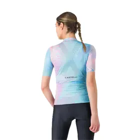 Koszulka kolarska damska CASTELLI Cosmic Vortex