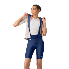 Spodenki rowerowe damskie z wkładką CASTELLI Espresso 2 W DT