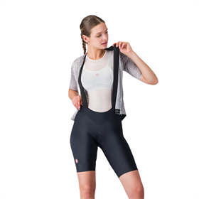 Spodenki rowerowe damskie z wkładką CASTELLI Prima 2 DT