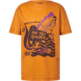 Koszulka rowerowa dziecięca ENDURA Singletrack Core Tee