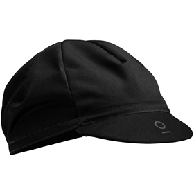 Czapka kolarska z daszkiem EROE Logo Black on Black