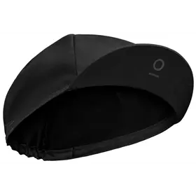 Czapka kolarska z daszkiem EROE Logo Black on Black