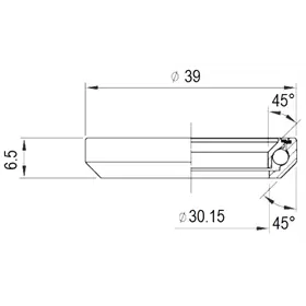 Łożysko FSA TH-870G (MR123) 1-1/8" 