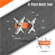 Zintegrowany zestaw narzędzi GRANITE Stash 42mm