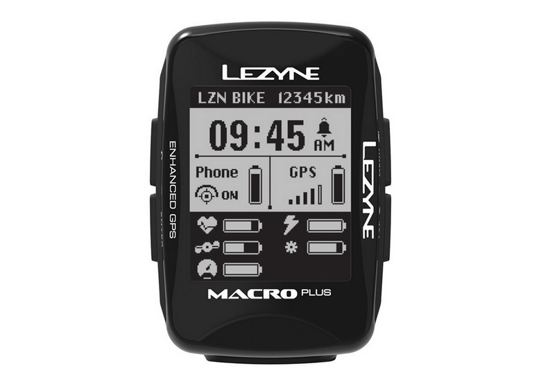 Nawigacja rowerowa + lampka LEZYNE Macro Plus GPS Smart Loaded