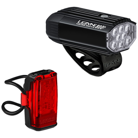 Zestaw lampek rowerowych LEZYNE Micro Drive 800+ / KTV Drive Pro