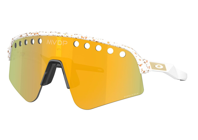 Okulary rowerowe OAKLEY Sutro Lite Sweep Mathieu Van Der Poel PRIZM 24K