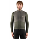 Koszulka rowerowa z długim rękawem PEDALED Odyssey Merino Windblock