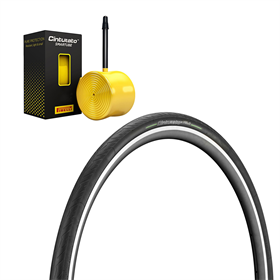 Opona PIRELLI Cinturato Velo TLR + Dętka TPU PIRELLI Cinturato SmarTube
