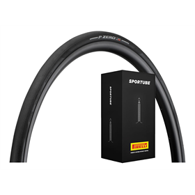 Opona PIRELLI P Zero Race SL TLR + Dętka PIRELLI SporTube 28