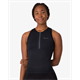Koszulka damska bez rękawów RAPHA Half Zip Tank