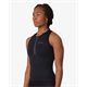 Koszulka damska bez rękawów RAPHA Half Zip Tank