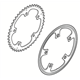 Zębatka rowerowa SHIMANO Alfine FC-S500