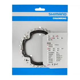 Zębatka rowerowa SHIMANO Deore FC-M610 / FC-T611 / FC-T521