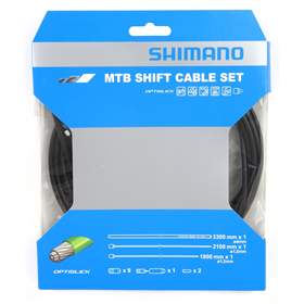 Zestaw linek i pancerzy przerzutkowych SHIMANO MTB Optislik