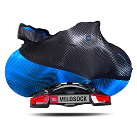 Pokrowiec rowerowy do transportu VELOSOCK Carbon Blue Standard