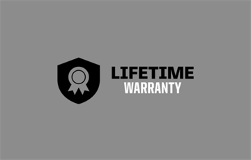Lifetime Warranty 